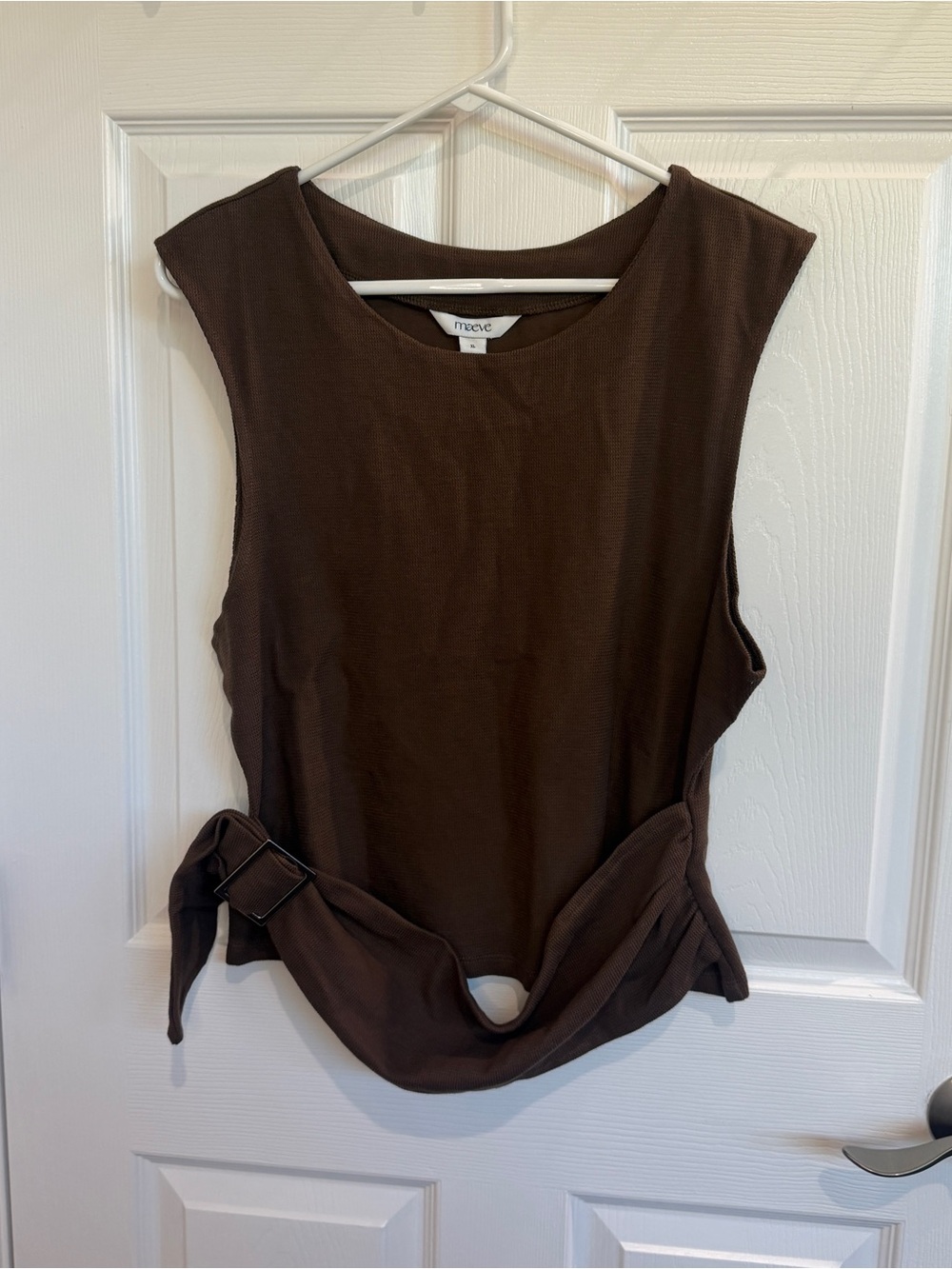 Maeve Wrap Sleeveless Top - Picture 3 of 6